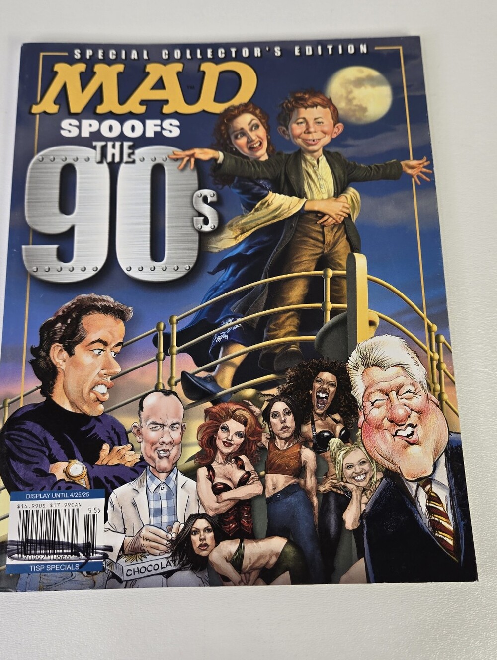 2025 MAD Special Collectors Edition 112 Pages MAD SPOOFS The 90s TITANIC Clinton